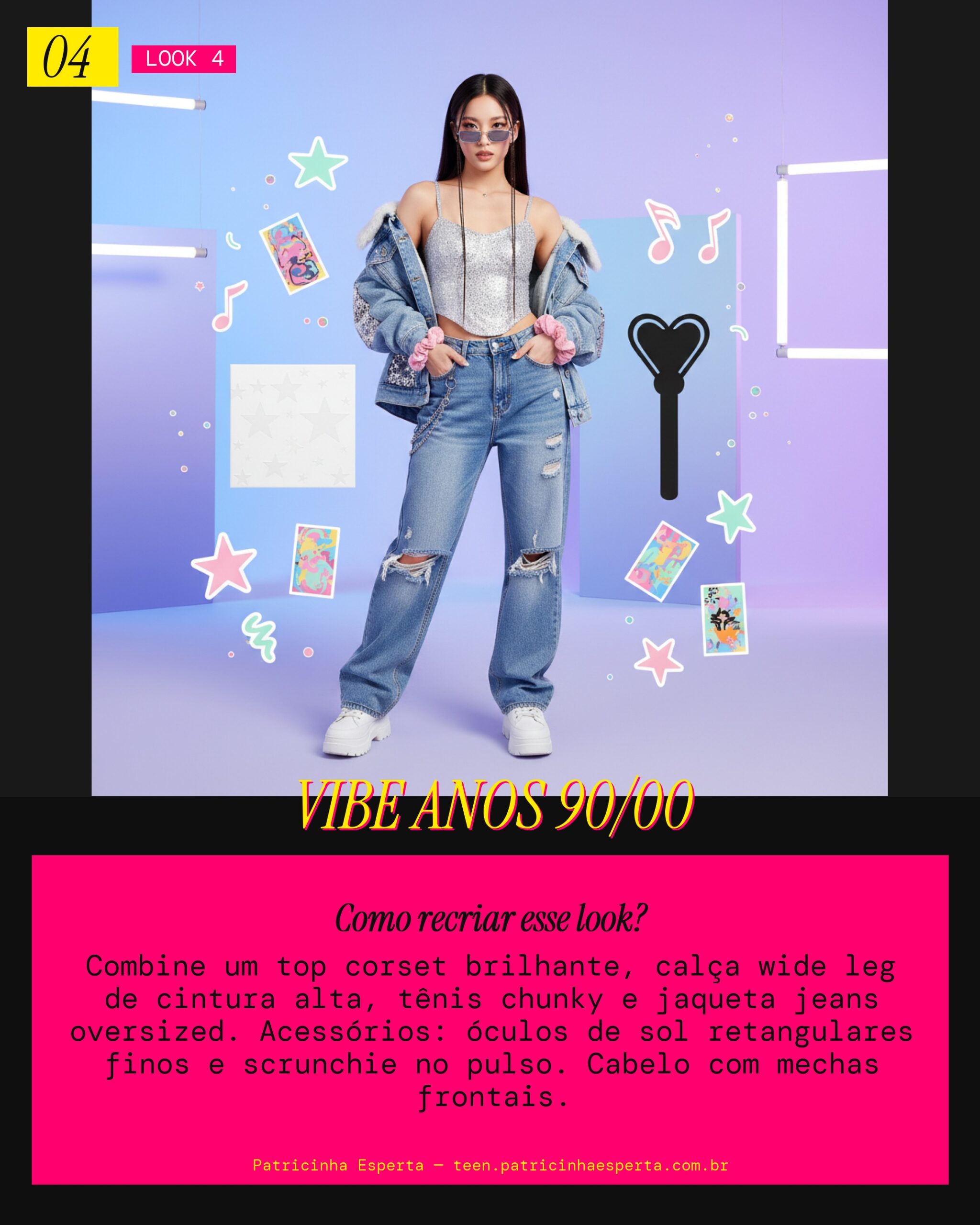 Look 4: Dona da Pista Retro
