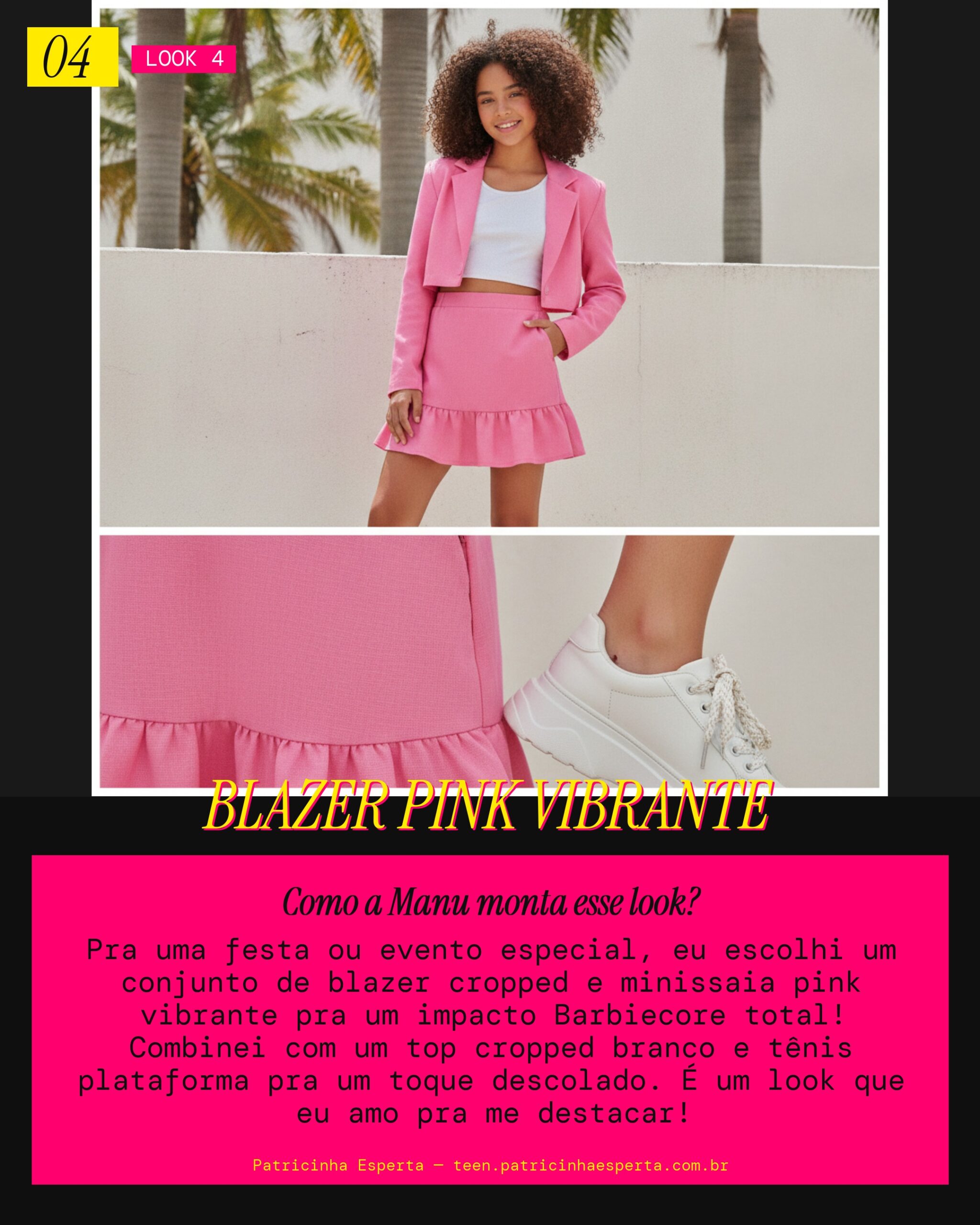 MANU RECOMENDA: Barbiecore Cool pra Festa/Evento