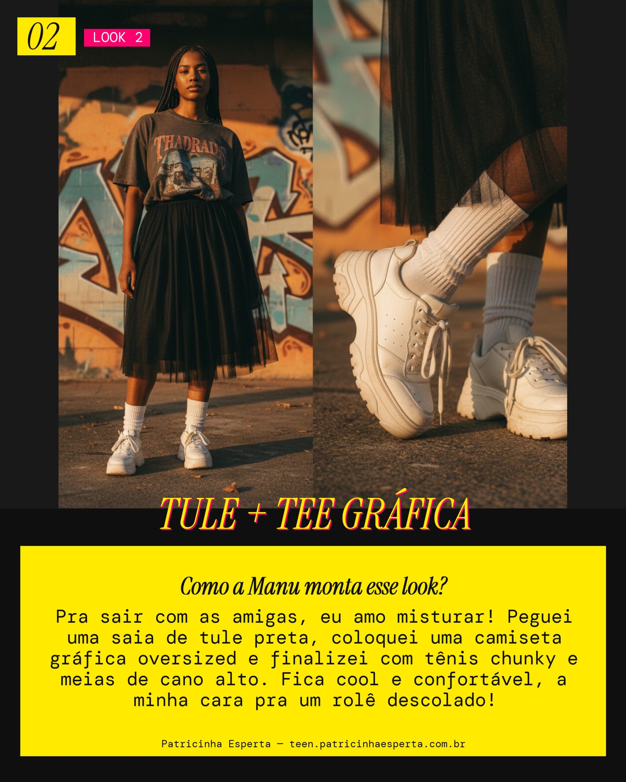 MANU INDICA: Balletcore Street pra Sair com as Amigas
