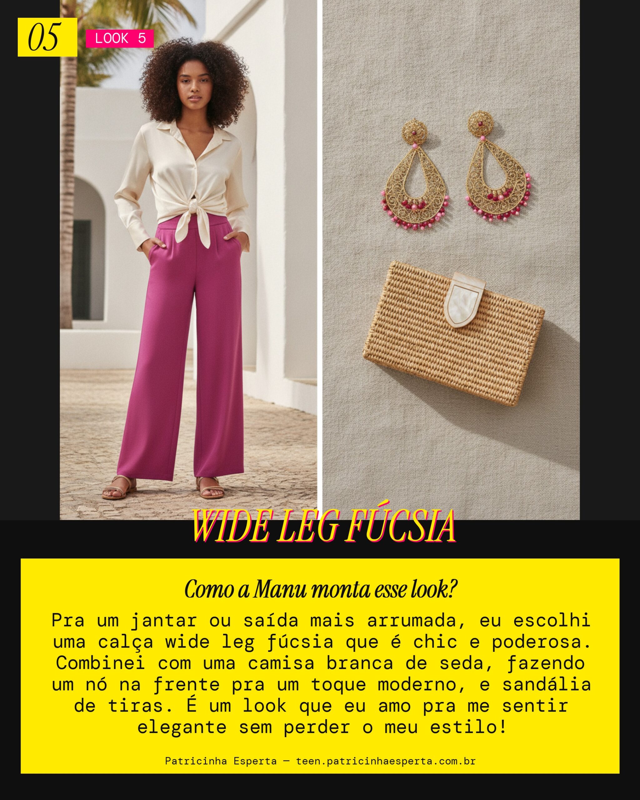 MANU RECOMENDA: Princess Urbano Chic pra Jantar/Saída