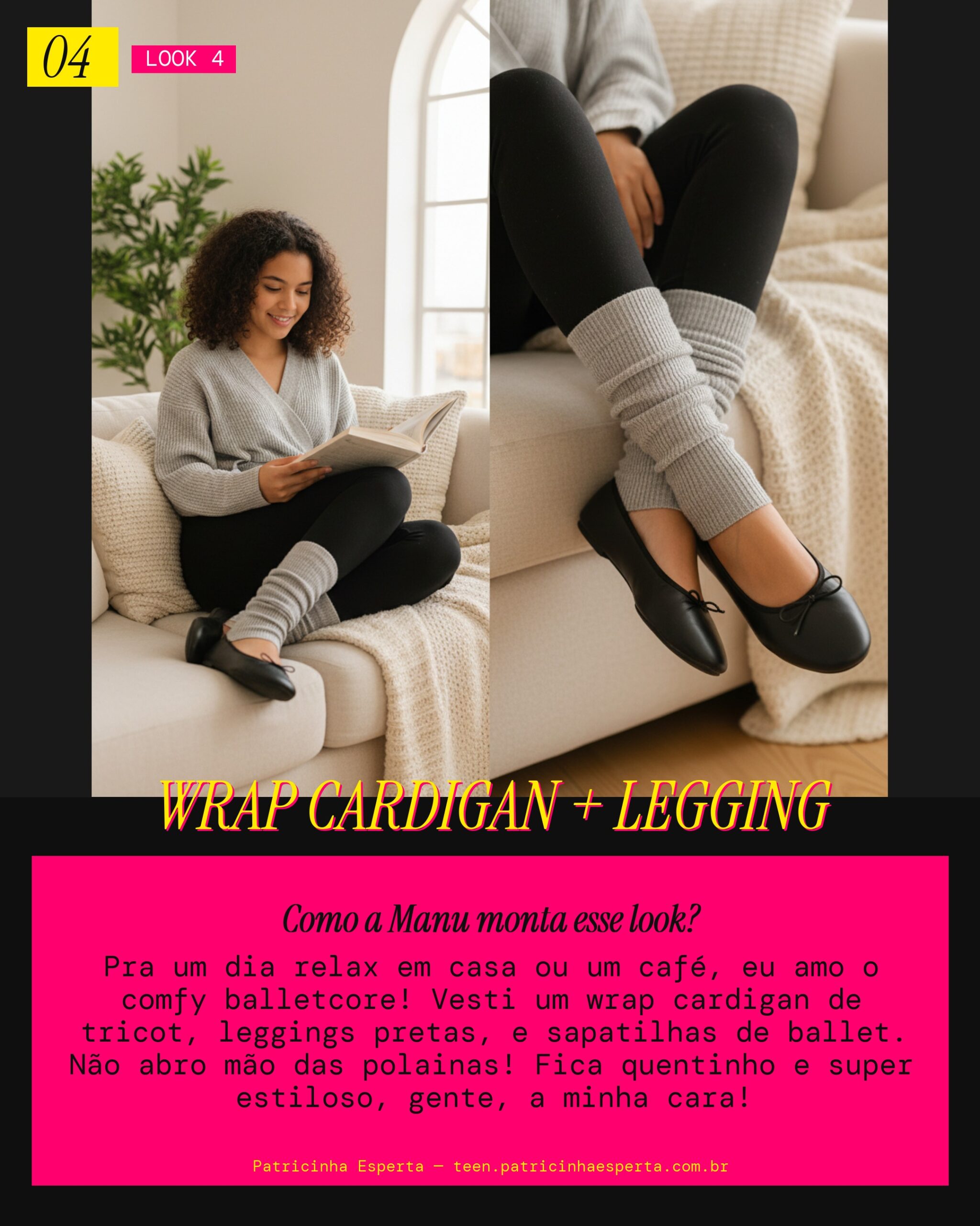 MANU RECOMENDA: Balletcore Comfy pra Chillar