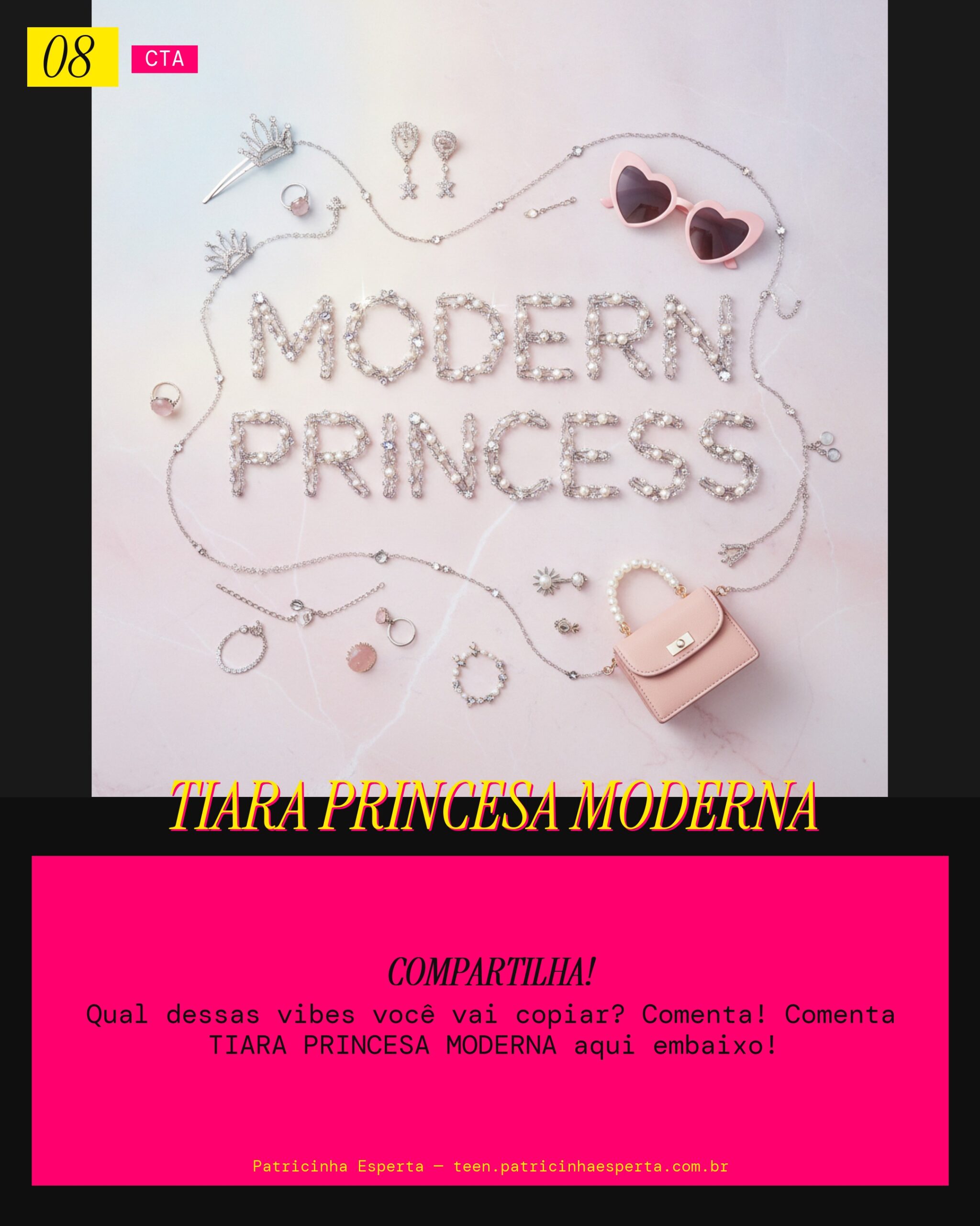 TIARA PRINCESA MODERNA