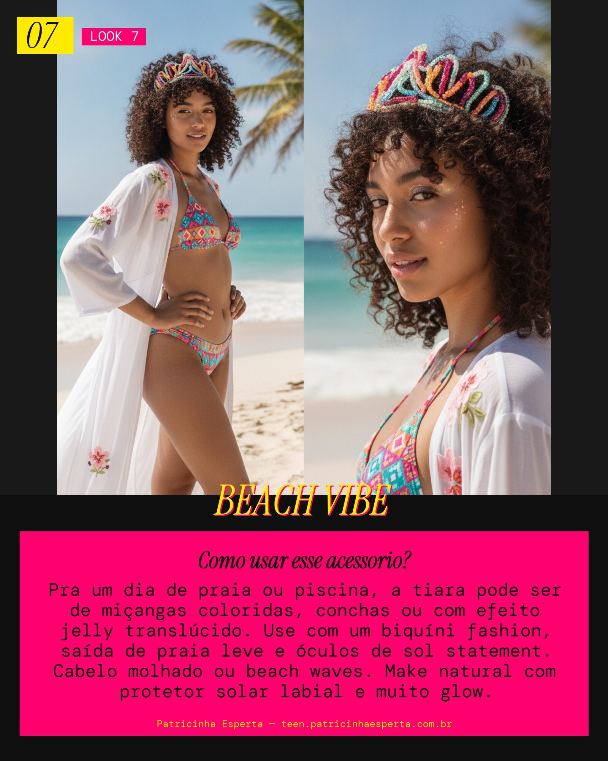 Look 7: Praia Verão Sereia