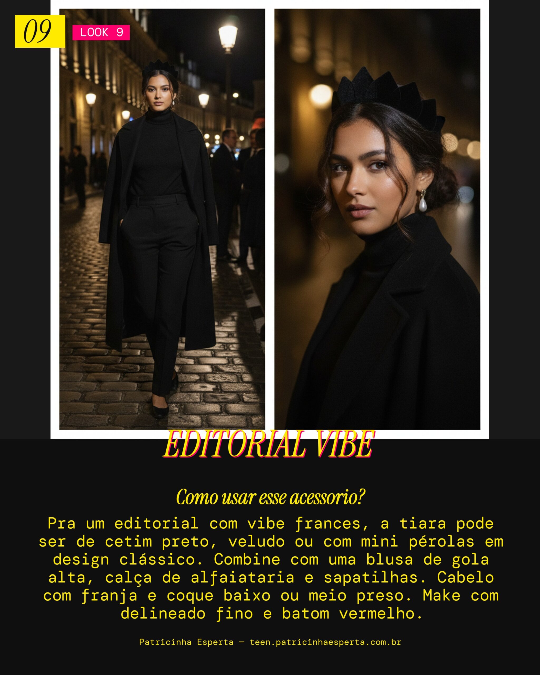 Look 9: Editorial French Girl