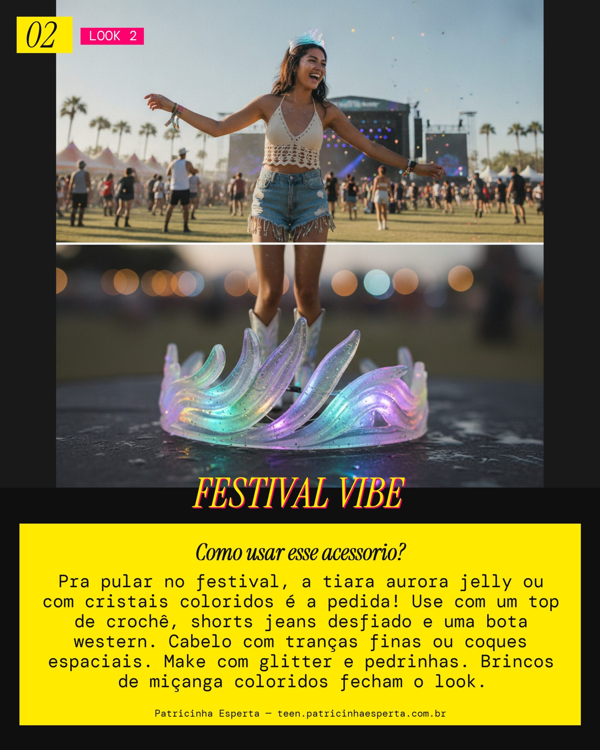 Look 2: Festival Aurora ✨