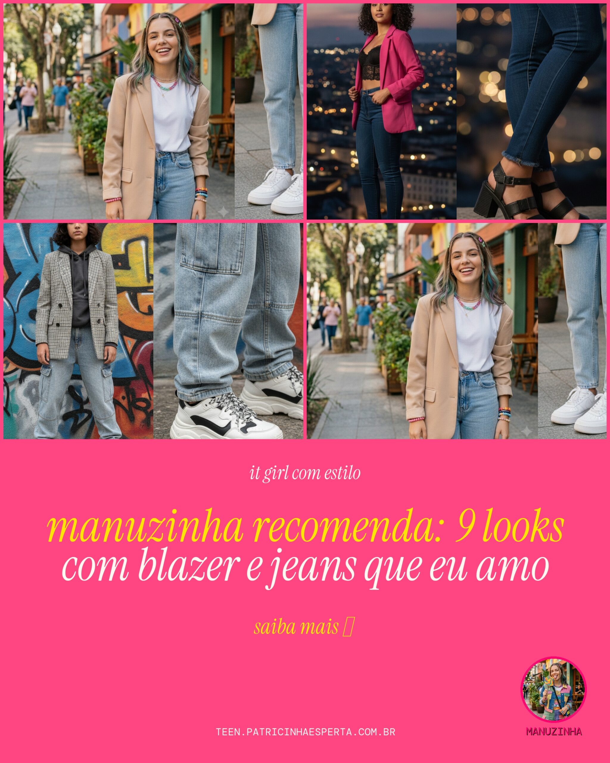 blazer com jeans casual