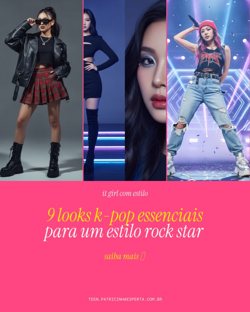 9 Looks K-Pop Essenciais Para Um Estilo Rock Sta