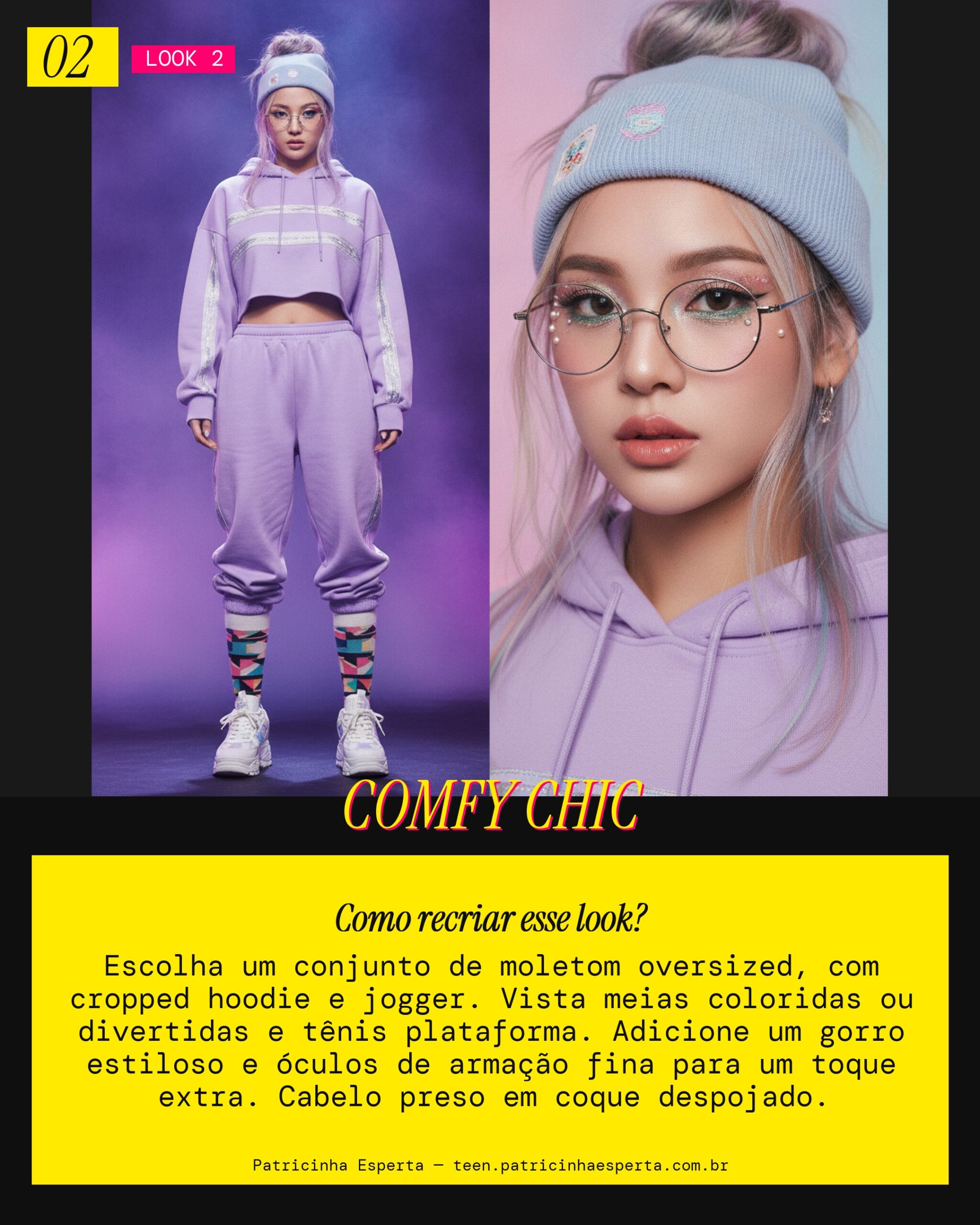 Look 2: Maratona de Comeback