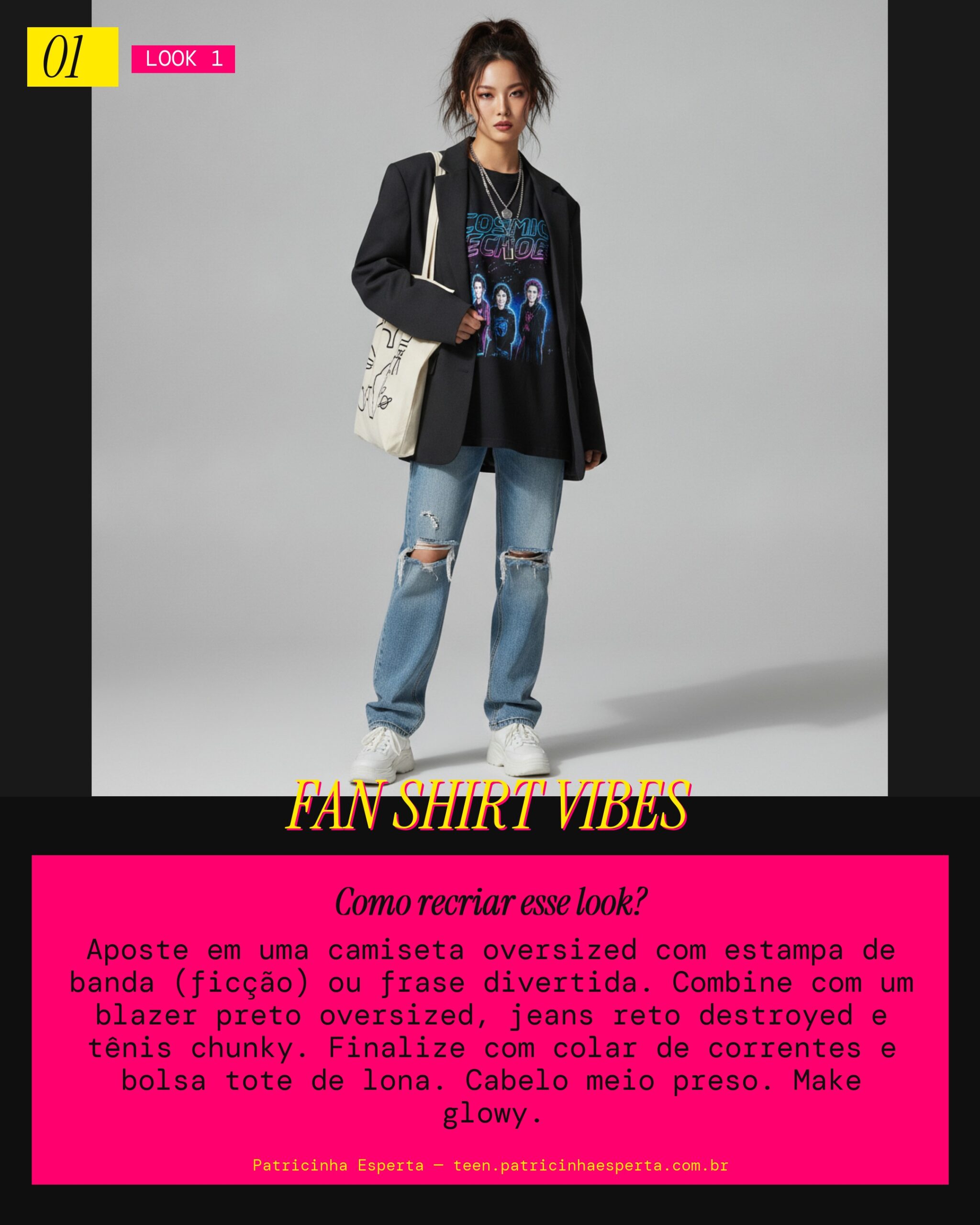 Look 1: Mood Stan On-Duty