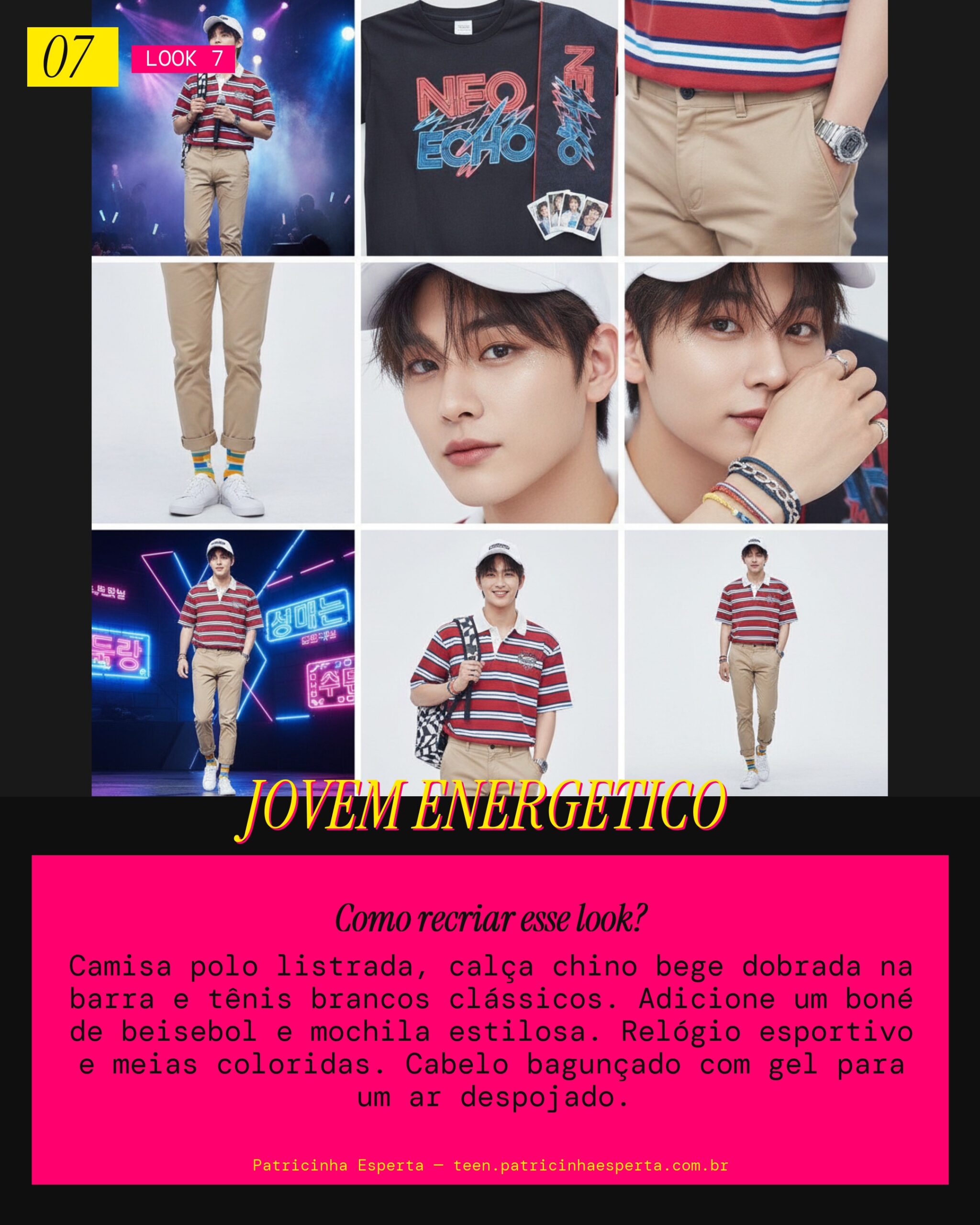 Casual Preppy Descolado