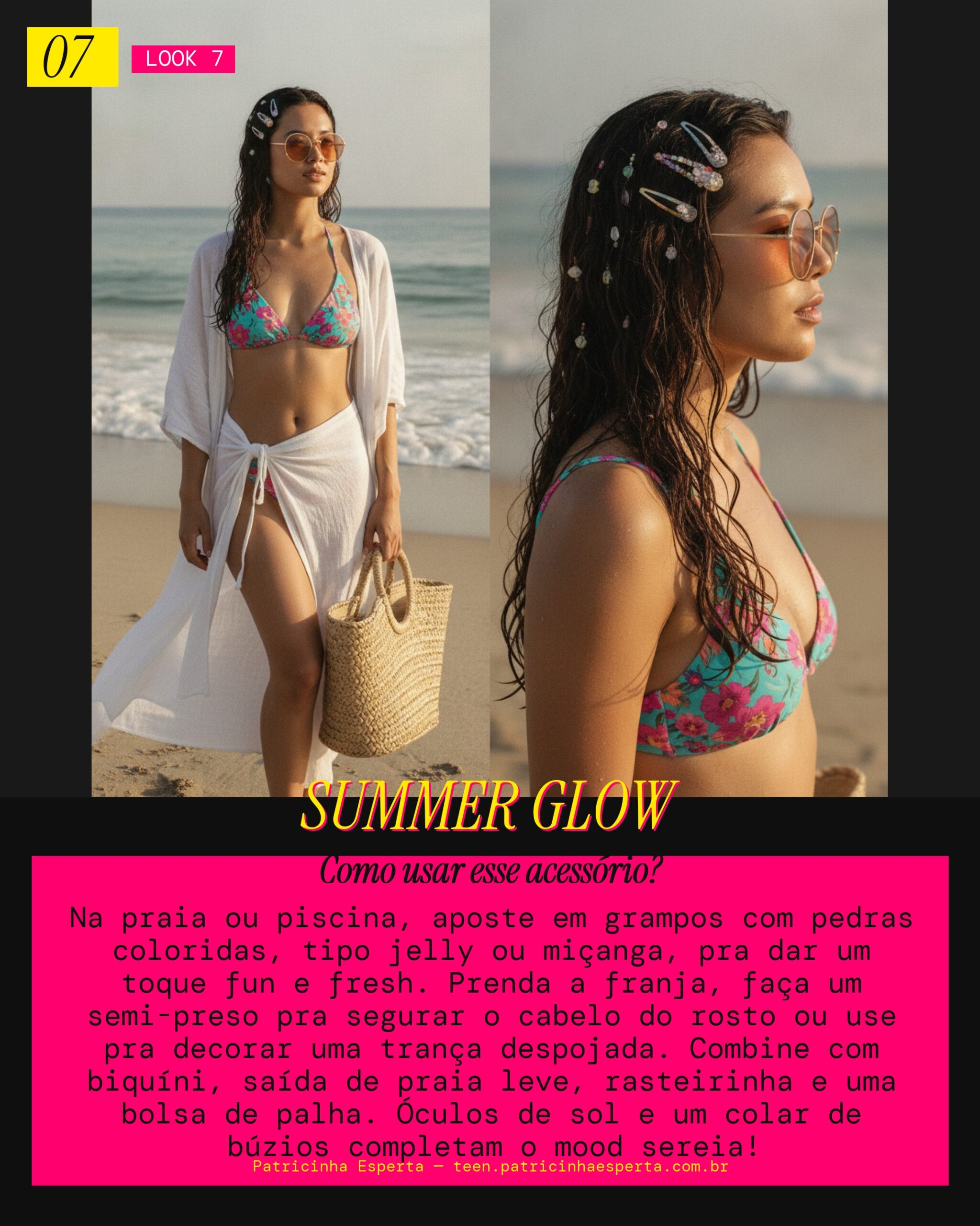 Grampo com Pedras: Vibe Praia e Verão